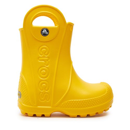 Bottes de pluie Crocs Handle It Rain 12803 Jaune - Chaussures.fr - Modalova