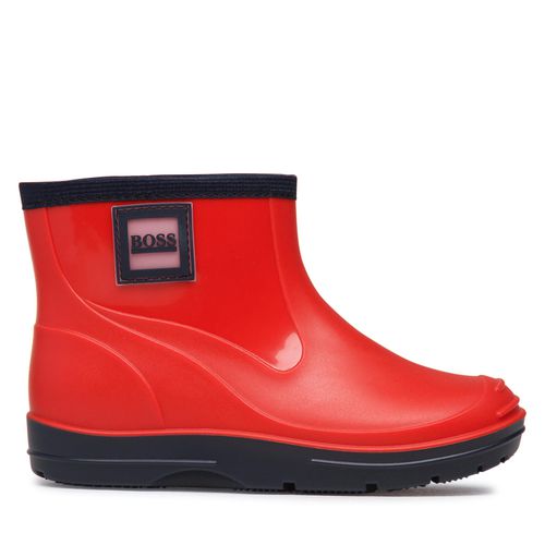 Bottes de pluie Boss J09166 S Red 97E - Chaussures.fr - Modalova