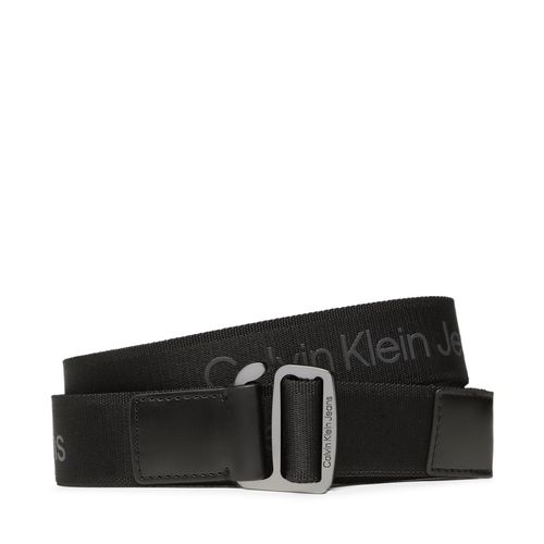 Ceinture Calvin Klein Jeans Slider Logo Webbing 35Mm K50K510153 Noir - Chaussures.fr - Modalova