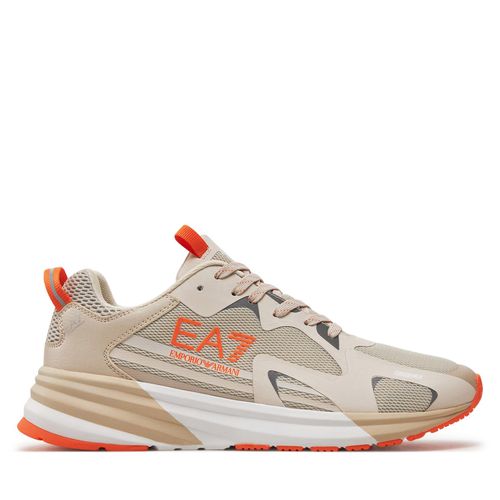 Sneakers EA7 Emporio Armani X8X156 XK360 T552 Rainy Day+Orange Tig - Chaussures.fr - Modalova