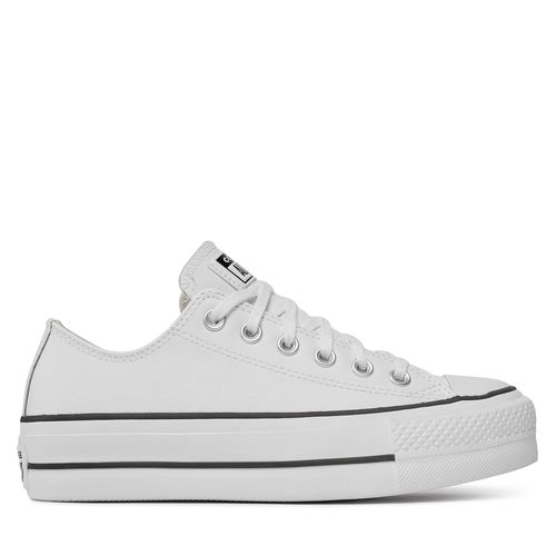 Sneakers Converse Ctas Lift Clean Ox 561680C White/Black/White - Chaussures.fr - Modalova