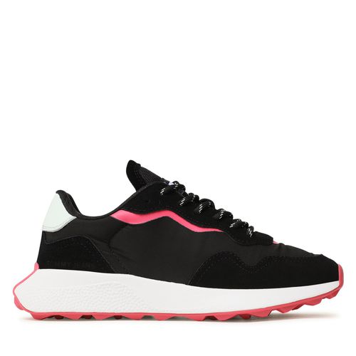 Sneakers Tommy Jeans New Runner EN0EN02143 Black 0GJ - Chaussures.fr - Modalova