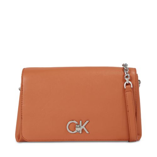 Sac à main Calvin Klein Re-Lock Shoulder Bag Md K60K611057 Marron - Chaussures.fr - Modalova