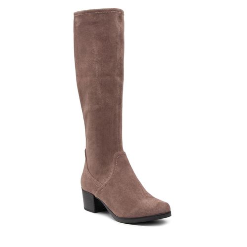 Bottes Caprice 9-25506-27 Taupe Stretch 355 - Chaussures.fr - Modalova