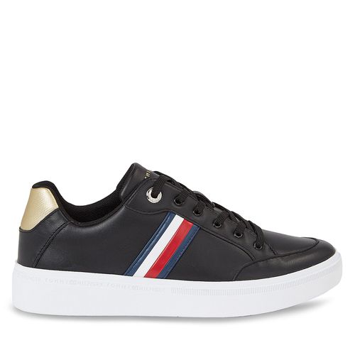 Sneakers Tommy Hilfiger Elevated Global Stripes Sneaker FW0FW07446 Black BDS - Chaussures.fr - Modalova