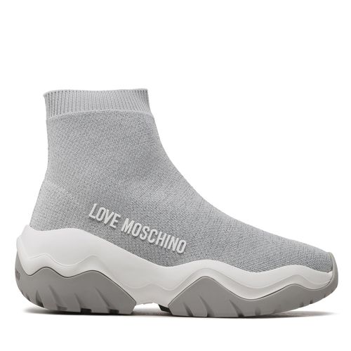 Sneakers LOVE MOSCHINO JA15574G1GIZS902 Argento - Chaussures.fr - Modalova
