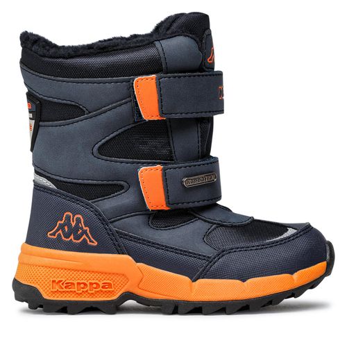 Bottes de neige Kappa 260903K Navy/Orange 6744 - Chaussures.fr - Modalova