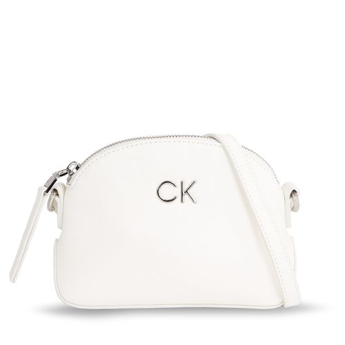 Sac à main Calvin Klein Ck Daily Small Dome Pebble K60K611761 Blanc - Chaussures.fr - Modalova