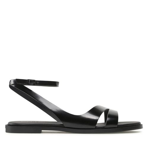 Sandales Calvin Klein Almond Sandal HW0HW01463 Noir - Chaussures.fr - Modalova