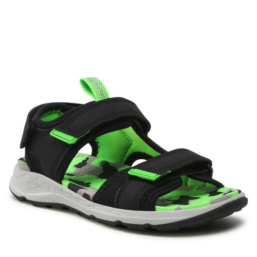 Sandales Superfit 1-000584-0000 M Black/Lightgreen - Chaussures.fr - Modalova