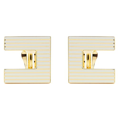 Boucles d'oreilles Elisabetta Franchi OR-28K-46E2-V150 Blanc - Chaussures.fr - Modalova