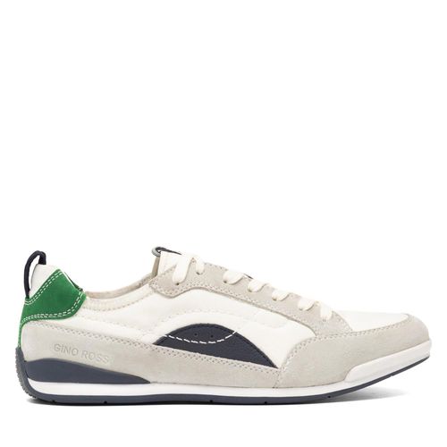 Sneakers Gino Rossi ALESSIO-01 MI08 Biały/Zielony - Chaussures.fr - Modalova