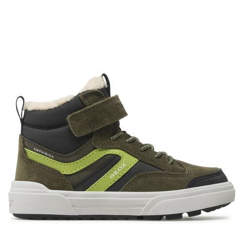 Boots Geox J Weemble B. B Abx A J26HCA 0ME22 C3X3S S Dk Green/Lime Green - Chaussures.fr - Modalova