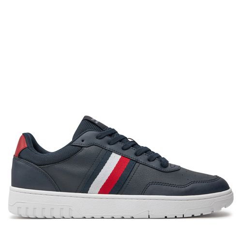 Sneakers Tommy Hilfiger Th Basket Core Lite FM0FM05116 Bleu marine - Chaussures.fr - Modalova