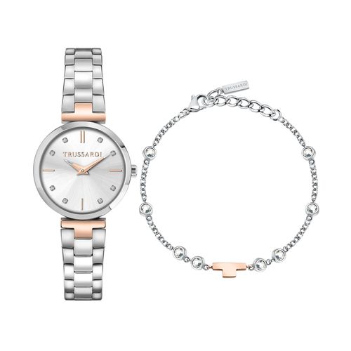 Ensemble montre et bracelet Trussardi R2453164508 Argent - Chaussures.fr - Modalova