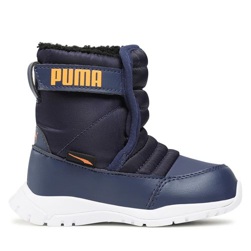 Bottes de neige Puma Nieve Boot WTR AC Inf 380746 06 Peacoat-Vibrant Orange - Chaussures.fr - Modalova