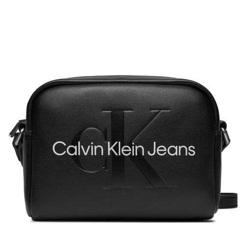 Sac à main Calvin Klein Jeans Sculpted Camera Bag18 Mono K60K612220 Noir - Chaussures.fr - Modalova