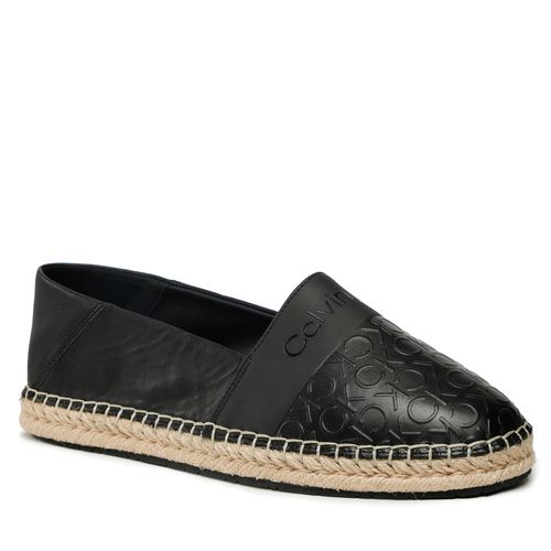 Espadrilles Calvin Klein Espadrille - Hf Moo HW0HW01456 Black Mono 0GN - Chaussures.fr - Modalova