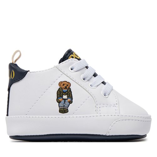 Sneakers Polo Ralph Lauren RL00202111 L White Smooth/Navy/Gold W/ Preppy Bear Mens - Chaussures.fr - Modalova