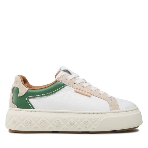 Sneakers Tory Burch Ladybug Sneaker Adria 143066 White/Green/Frost 100 - Chaussures.fr - Modalova