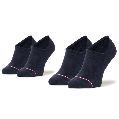 Lot de 2 paires de chaussettes basses Tommy Hilfiger 100001095 Dark Navy 322 - Chaussures.fr - Modalova