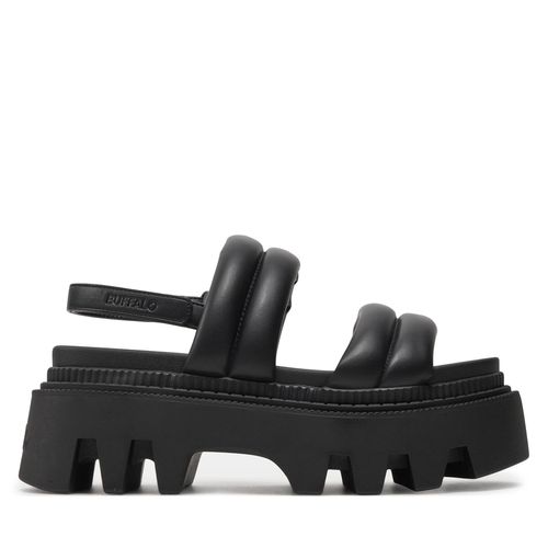 Sandales Buffalo Flora Ts Quilt 1602201 Black - Chaussures.fr - Modalova