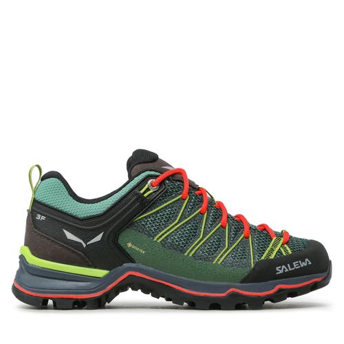 Chaussures de trekking Salewa Ws Mtn Trainer Lite Gtx GORE-TEX 61362 Feld Green/Fluo Coral 5585 - Chaussures.fr - Modalova
