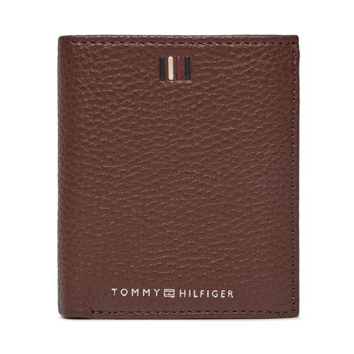 Portefeuille grand format Tommy Hilfiger Th Central Trifold AM0AM11851 Marron - Chaussures.fr - Modalova