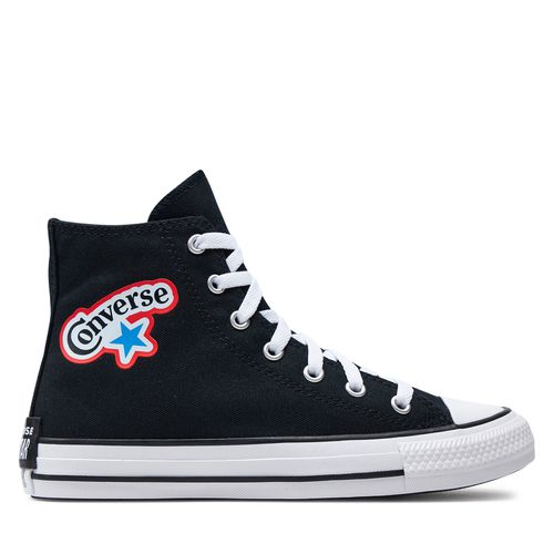 Sneakers Converse Chuck Taylor All Star Stickers A06313C Black/White/Fever Dream - Chaussures.fr - Modalova