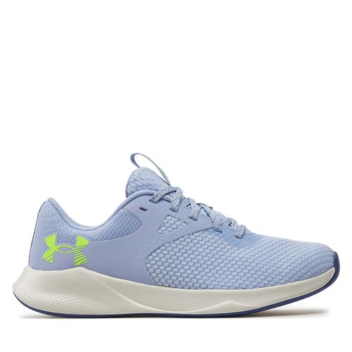 Chaussures Under Armour Ua W Charged Aurora 2 3025060-504 Celeste/White Clay/High Vis Yellow - Chaussures.fr - Modalova