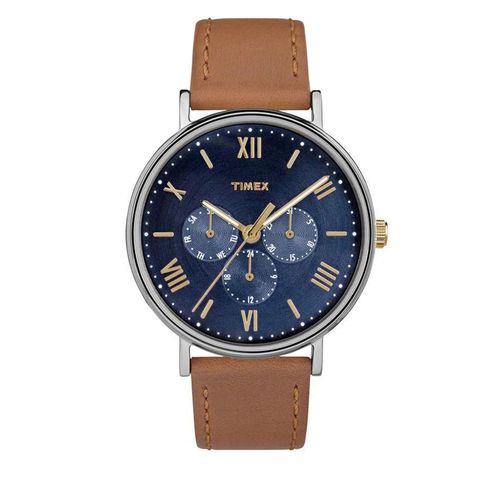 Montre Timex Southview Multifunction TW2R29100 Brown/Navy - Chaussures.fr - Modalova
