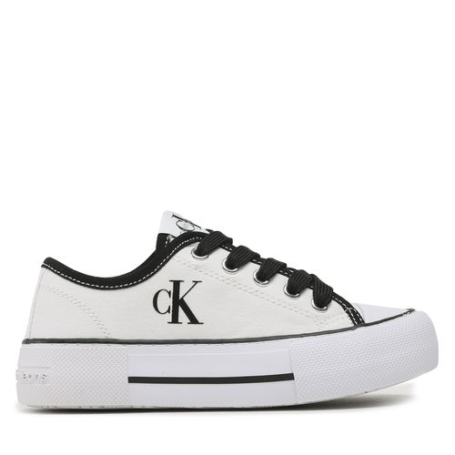 Sneakers Calvin Klein Jeans V3A9-80483-0890X White/Black 002 - Chaussures.fr - Modalova