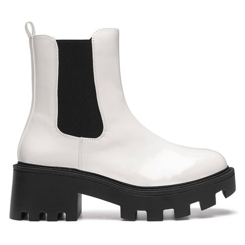 Bottines Chelsea DeeZee WYL3949-1 Blanc - Chaussures.fr - Modalova