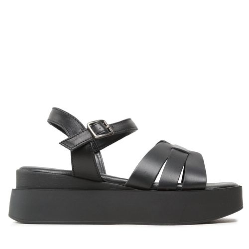 Sandales Tamaris 1-28246-20 Black Leather 003 - Chaussures.fr - Modalova