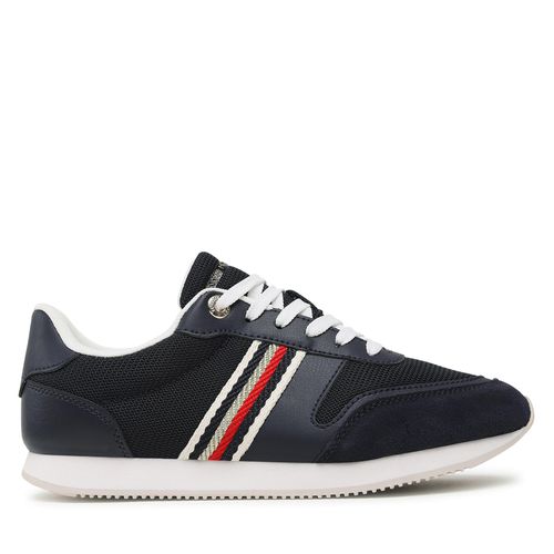 Sneakers Tommy Hilfiger Essential Runner FW0FW07163 Space Blue - Chaussures.fr - Modalova