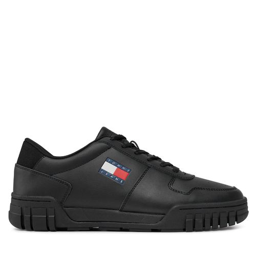 Sneakers Tommy Jeans Tjm Cupsole Ess EM0EM01396 Noir - Chaussures.fr - Modalova