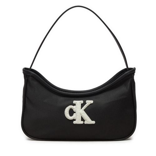 Sac à main Calvin Klein Jeans Teddy Ck IU0IU00684 Noir - Chaussures.fr - Modalova