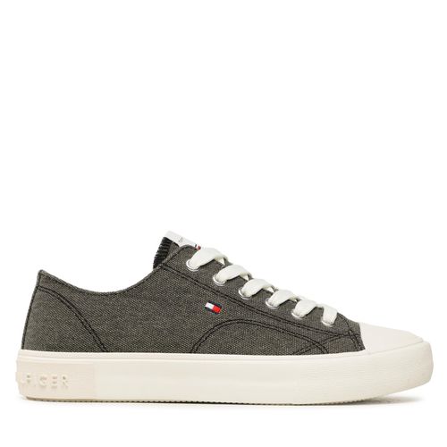 Sneakers Tommy Hilfiger Low Cut Lce-Up T3X9-32827-0890 S Black 999 - Chaussures.fr - Modalova