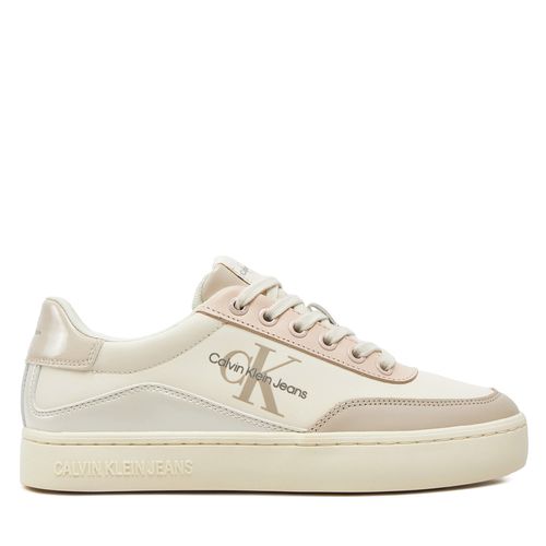 Sneakers Calvin Klein Jeans Classic Cupsole Low Lace Lth Ml YW0YW01527 Rose - Chaussures.fr - Modalova
