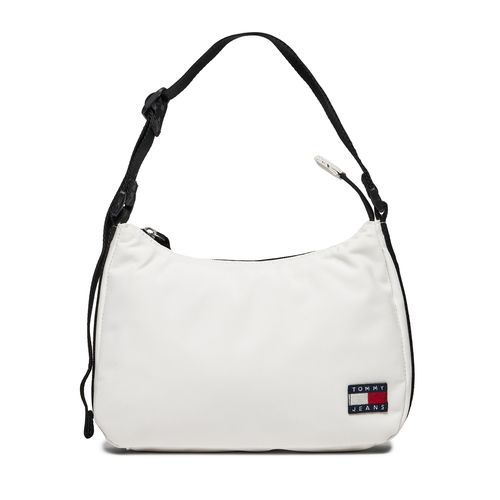 Sac à main Tommy Jeans Tjw Essential Daily Shoulder Bag AW0AW15815 Ancient White YBH - Chaussures.fr - Modalova