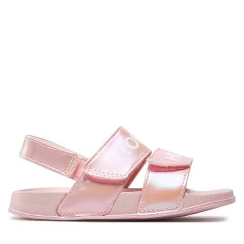 Sandales Tommy Hilfiger Velcro Sandal T1A2-33299-1367 S Pink 302 - Chaussures.fr - Modalova