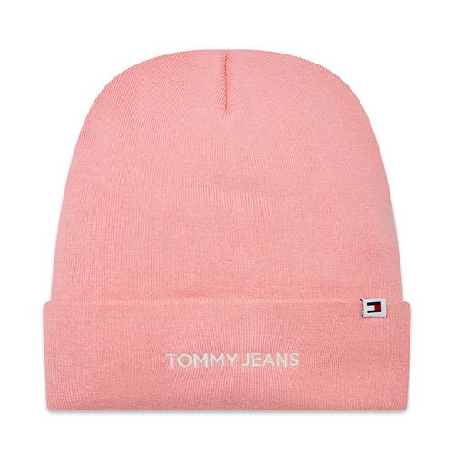 Bonnet Tommy Jeans Tjw Linear Logo Beanie AW0AW15843 Ballet Pink THA - Chaussures.fr - Modalova