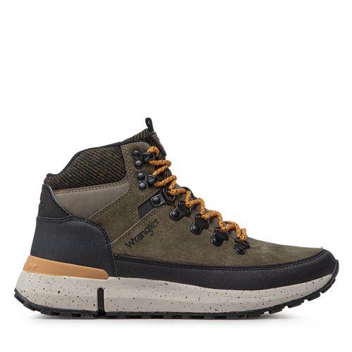 Boots Wrangler Mounty Peak WM22152A Vert - Chaussures.fr - Modalova