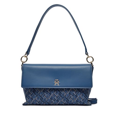 Sac à main Tommy Hilfiger Distinct Shoulder Bag Mono AW0AW16794 Bleu - Chaussures.fr - Modalova