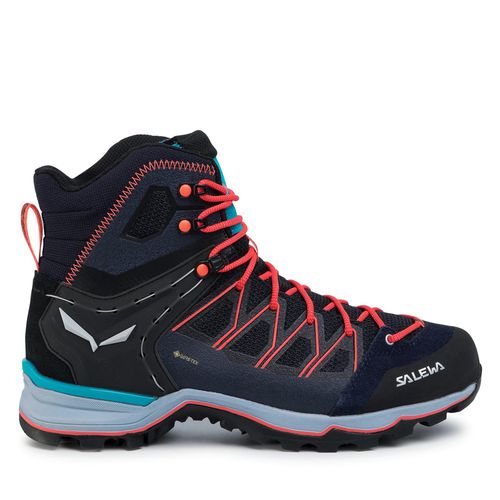 Chaussures de trekking Salewa Ws Mtn Trainer Lite Mid Gtx GORE-TEX 61360-3989 Bleu marine - Chaussures.fr - Modalova
