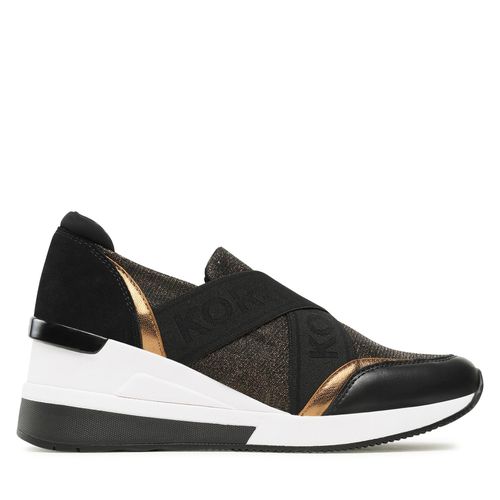 Sneakers MICHAEL Michael Kors Geena 43F3GNFP1D Black/Bronze - Chaussures.fr - Modalova
