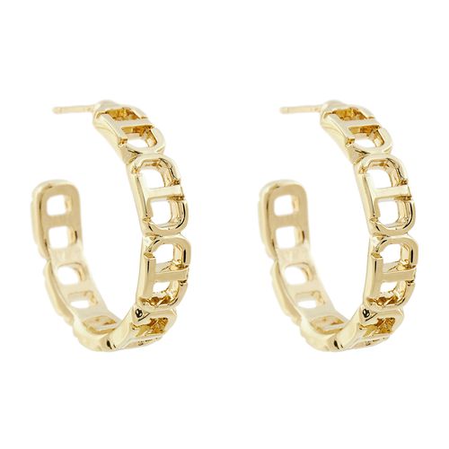 Boucles d'oreilles TWINSET 242TA4044 Or - Chaussures.fr - Modalova