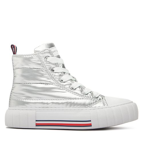 Sneakers Tommy Hilfiger T3A9-32975-1437904 M Argent - Chaussures.fr - Modalova