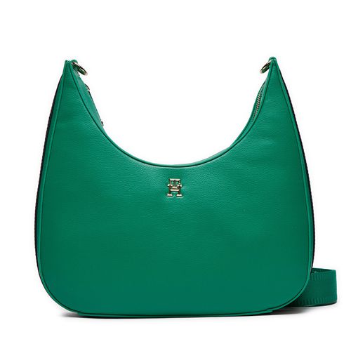 Sac à main Tommy Hilfiger Th Essential Sc Crossover Corp AW0AW16088 Olympic Green L4B - Chaussures.fr - Modalova