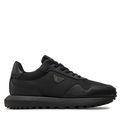 Sneakers Emporio Armani X4X630 XN877 K001 Black/Black - Chaussures.fr - Modalova